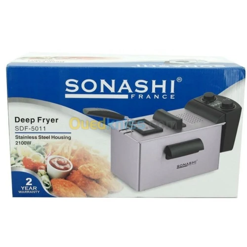 Friteuse Inox 2100W 3L/SDF-5011