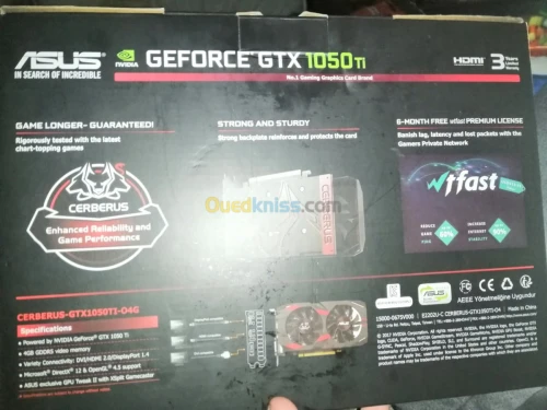 Gtx 1050 ti 4gb 