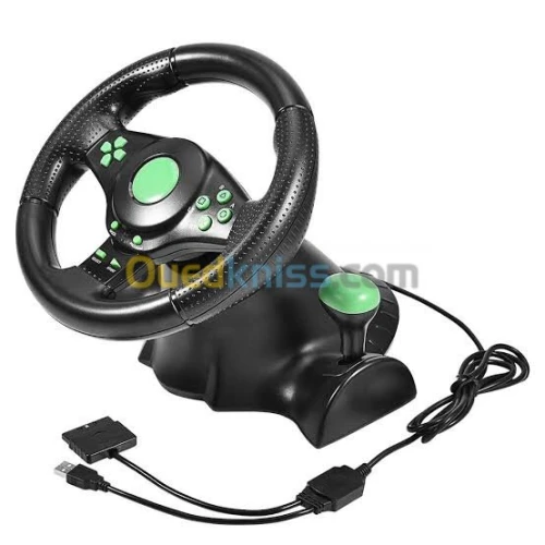 Volant jeux de course vibrateur 