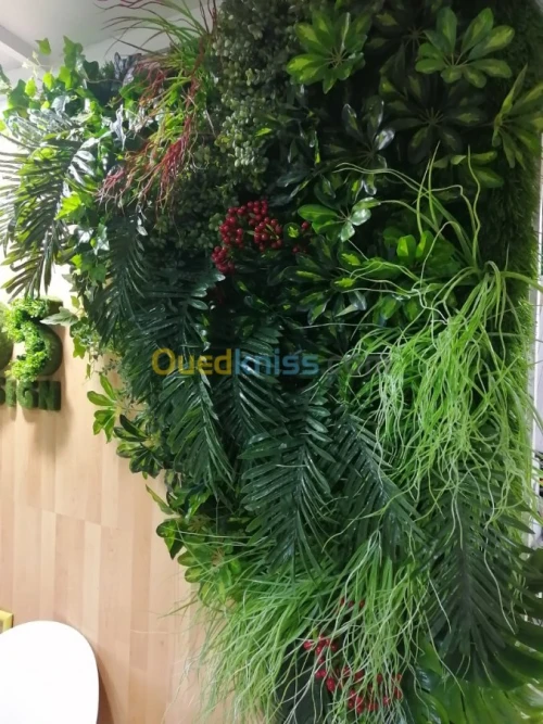 MUR VEGETAL ARTIFICIEL & brise vue