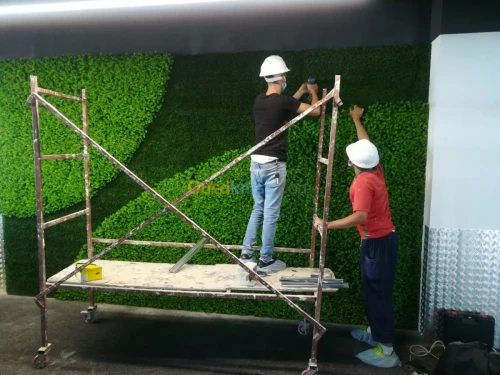 MUR VEGETAL ARTIFICIEL & brise vue
