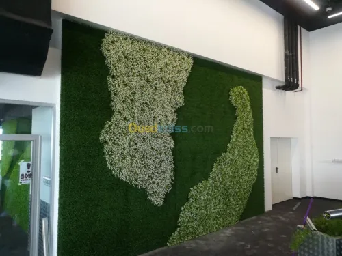 MUR VEGETAL ARTIFICIEL & brise vue