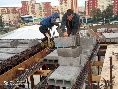 Tout les travaux de constuction