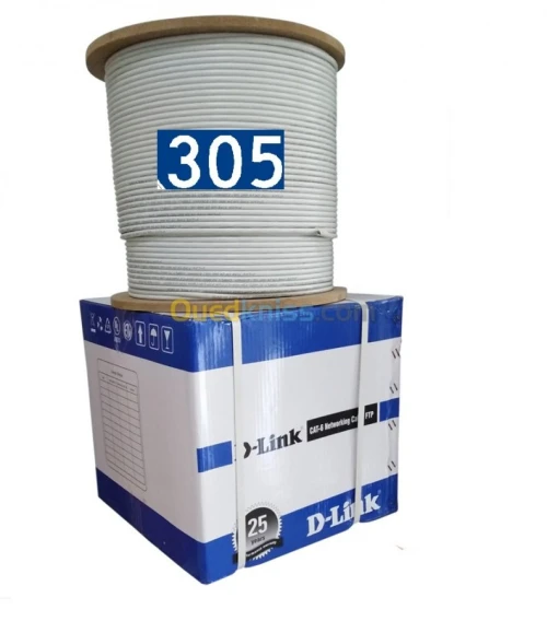Cable Réseau Ethernet RJ45 Cat.6