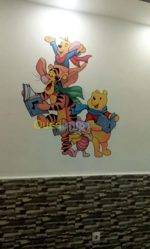 dessinateur mural pour enfant 