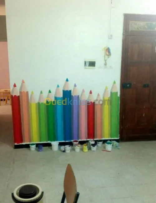 dessinateur mural pour enfant 