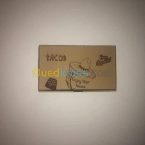 BOITE PIZZA BOITE TACOS 