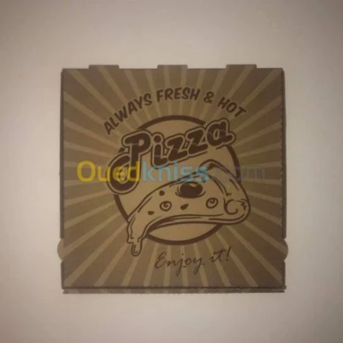 BOITE PIZZA BOITE TACOS 