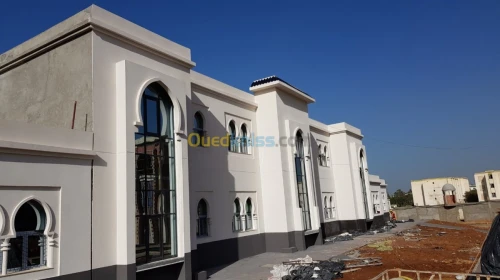 Revêtement de façade en monocouche 