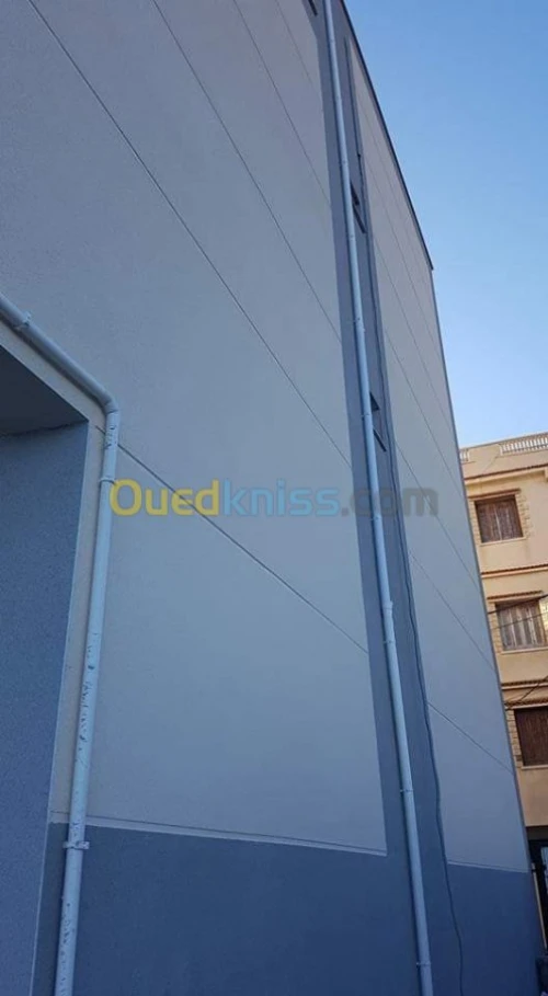 Revêtement de façade en monocouche 