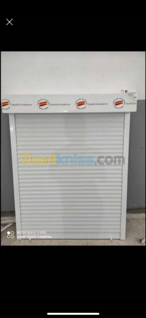 Réparation rideau aluminium et pcv 