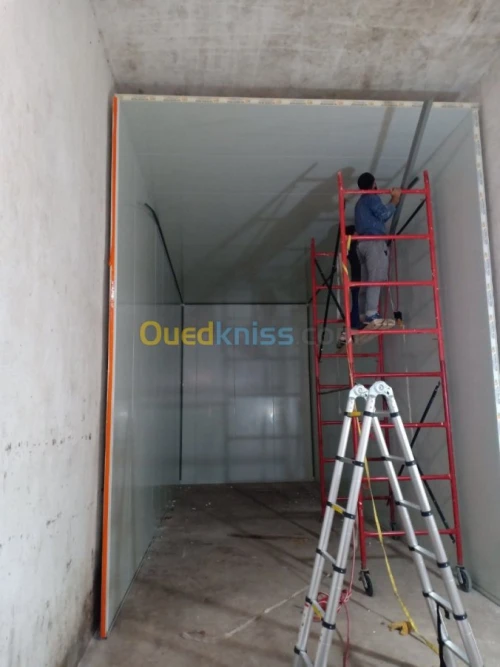 Installations des chambres froides 