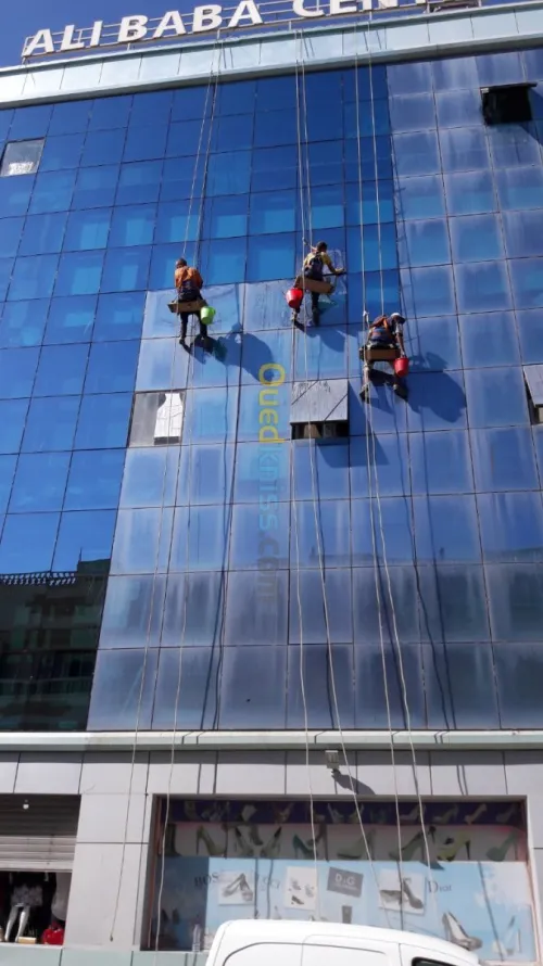 Nettoyage de façade et vitres 