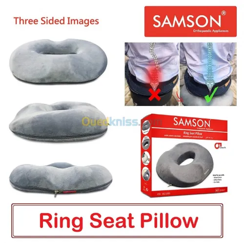 Coussin hémorroïdes en forme de "O"