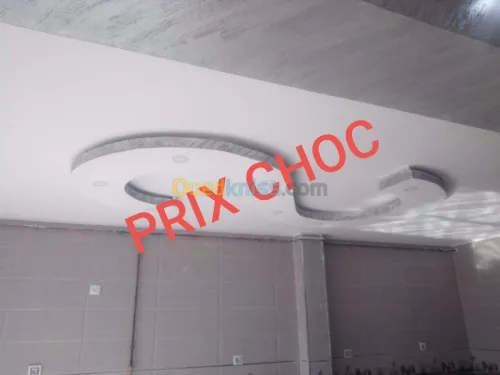 Peinture et b13 et faux plafond pvc