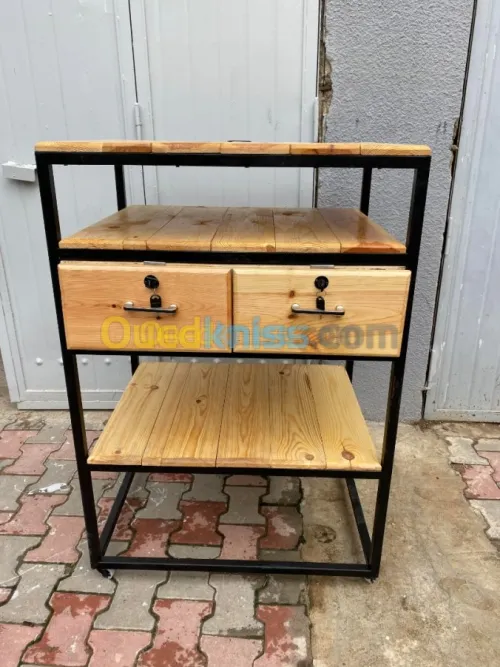 Ensemble Meuble Caisse avec Chaise 