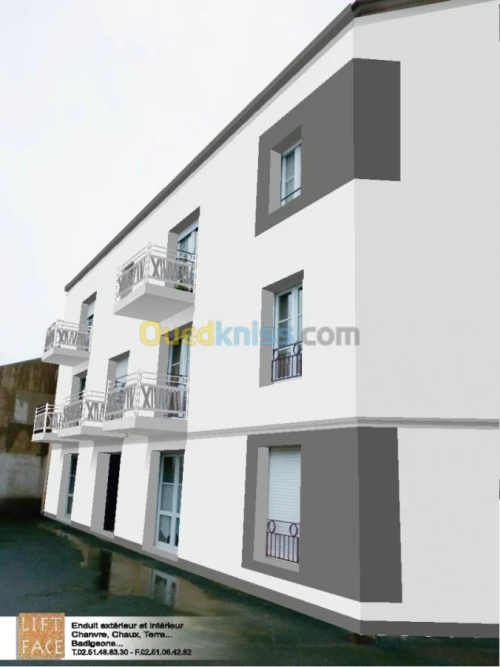 Peinture Facade En Monocouche Griffe