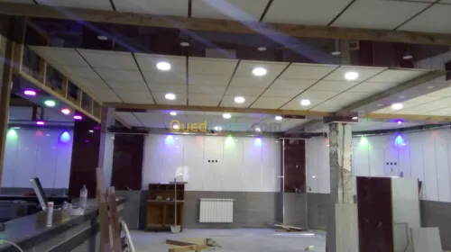 Tout type de faux plafond 