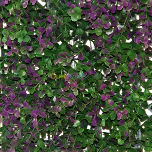 FOURNITURE DE MUR VEGETAL ARTIFICIEL 