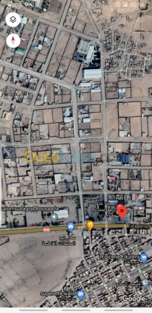 Vente Terrain Msila Bou saada