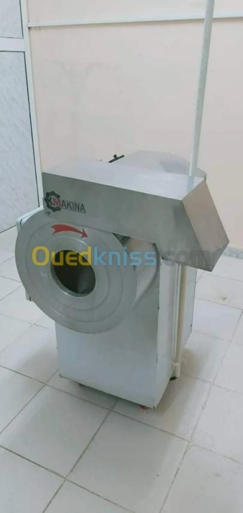 chaine machines coupe pomme de terre 