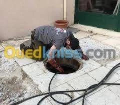 Débouchage curage canalisation vidange