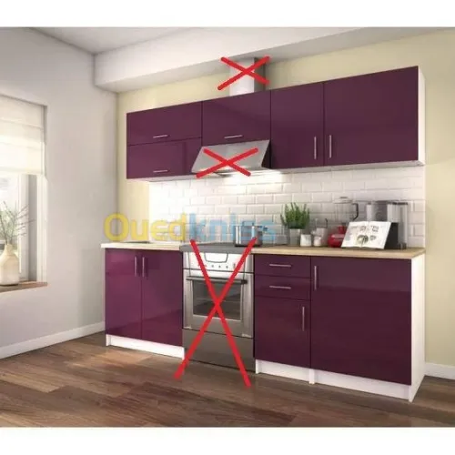 Cuisine Française 2.40m أثاث مطبخ
