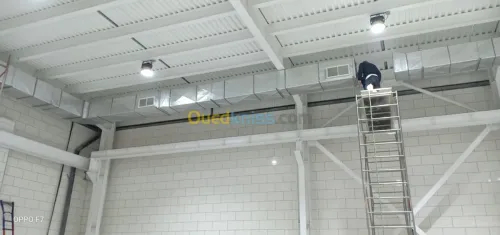 Fabrication gaine climatisation 