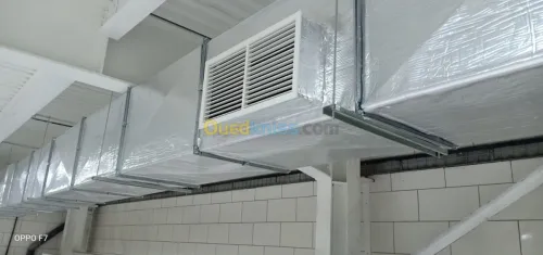 Fabrication gaine climatisation 