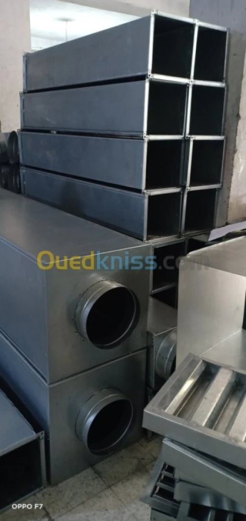 Fabrication gaine climatisation 