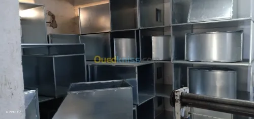 Fabrication gaine climatisation 