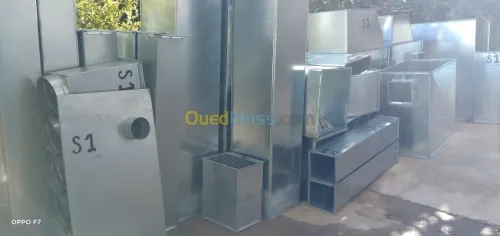 Fabrication gaine climatisation 