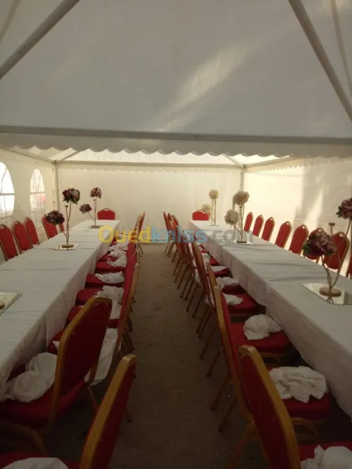 Location chapiteau matériel d'événemen