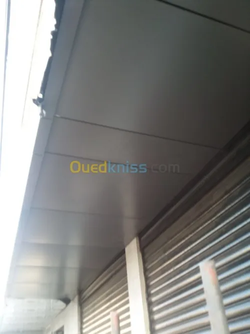 Revêtement faces mur rideau alucobond