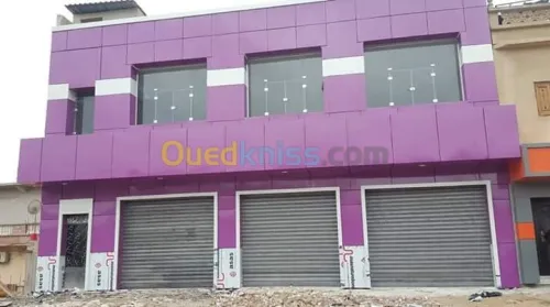 Revêtement faces mur rideau alucobond