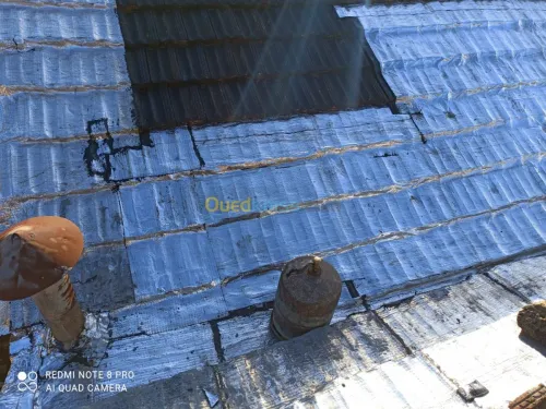 Travaux d'étenchieté