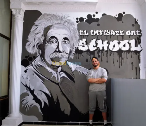 Graffiti, Décoration, Fresque mural