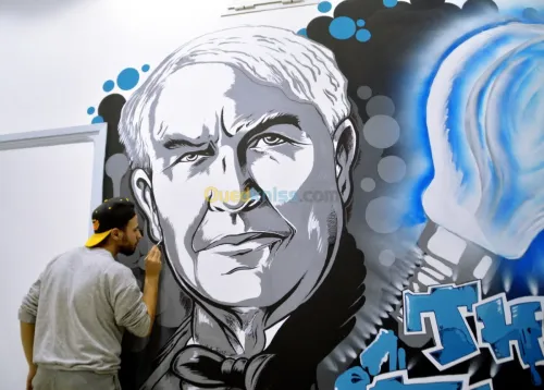 Graffiti, Décoration, Fresque mural