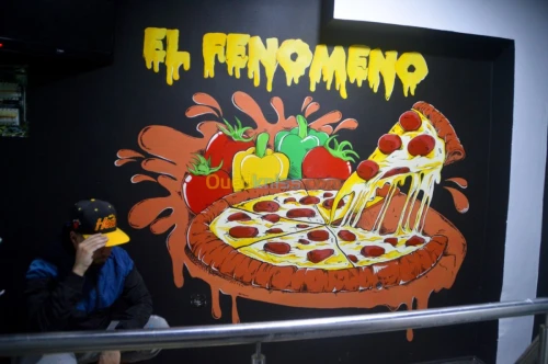 Graffiti, Décoration, Fresque mural