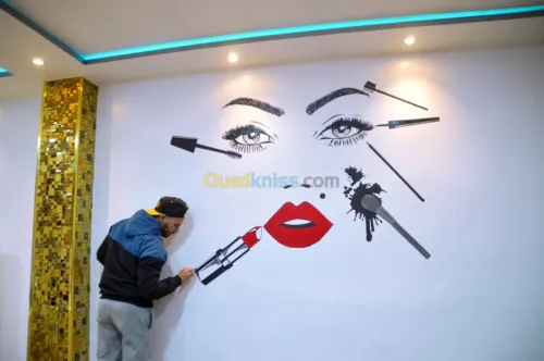 Graffiti, Décoration, Fresque mural