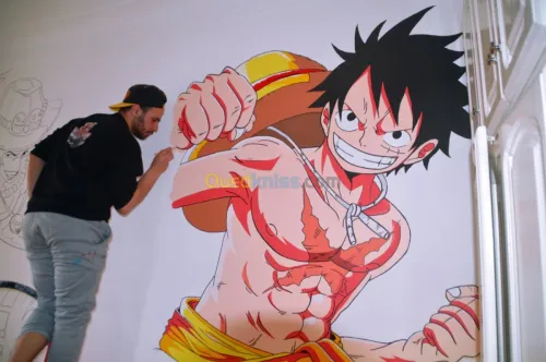 Graffiti, Décoration, Fresque mural