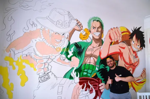 Graffiti, Décoration, Fresque mural