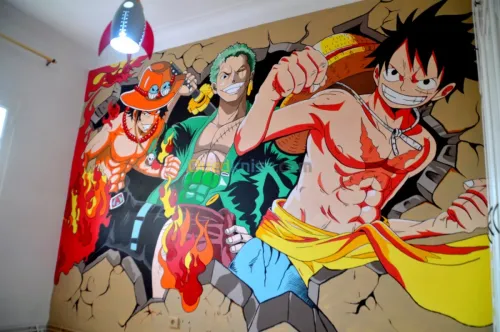 Graffiti, Décoration, Fresque mural