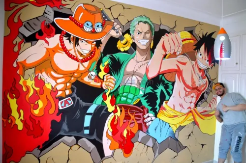 Graffiti, Décoration, Fresque mural