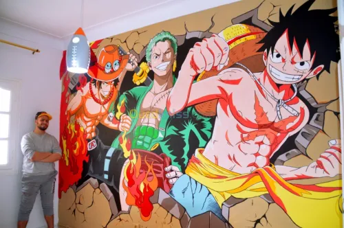 Graffiti, Décoration, Fresque mural