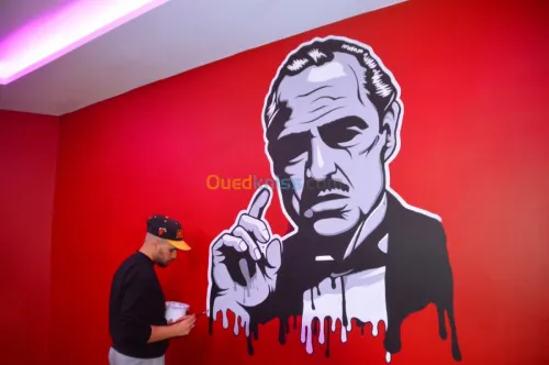 Graffiti, Décoration, Fresque mural