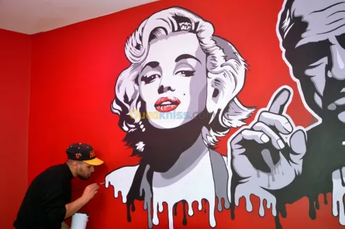 Graffiti, Décoration, Fresque mural