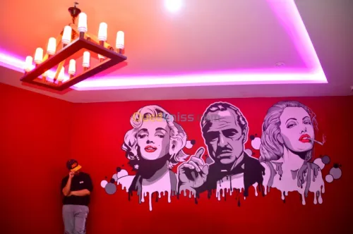 Graffiti, Décoration, Fresque mural