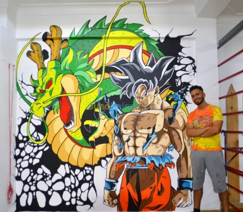 Graffiti, Décoration, Fresque mural