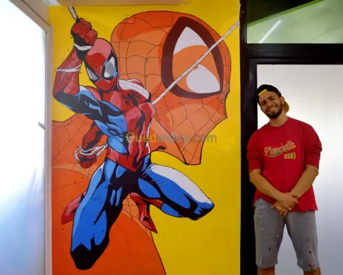 Graffiti, Décoration, Fresque mural